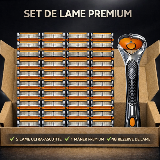 Aparat de Ras cu 48 Rezerve – SuperBlade™