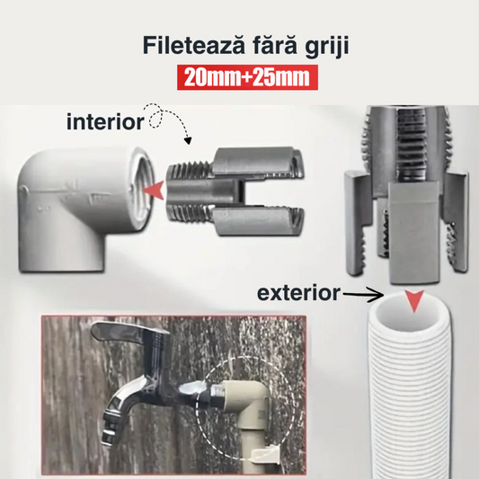 Unealta filetare tevi