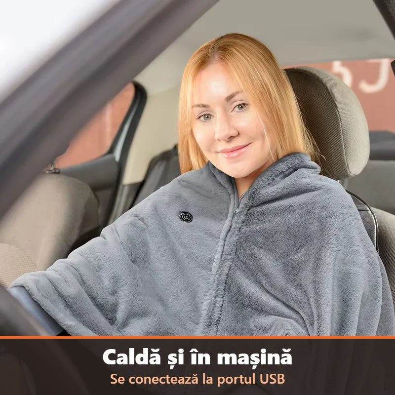 Calora în mașină, pe USB