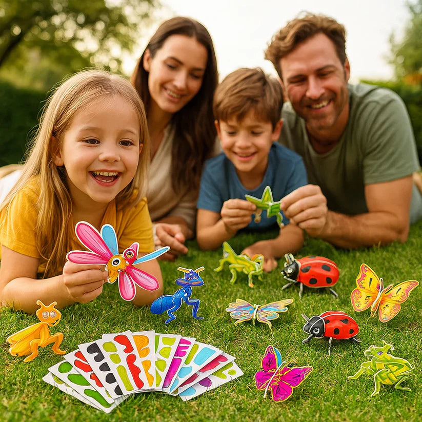 Set 20 Puzzle 3D pentru copii